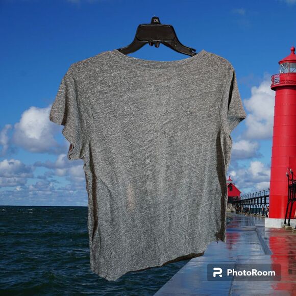 State of Mine Floral MI Size‎ M T-Shirt Gray - Picture 2 of 2